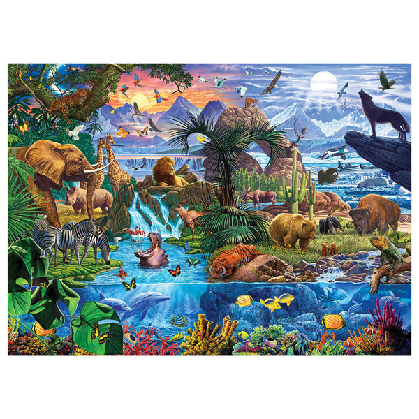 Animals Of The World 5000 Piece Puzzle The Puzzle Nerds