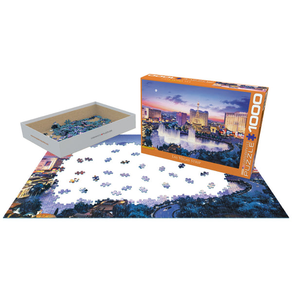 Las Vegas Strip 1000 Piece Puzzle – The Puzzle Nerds