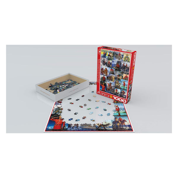 Royal Canadian Mounted Police 1000 Piece Puzzle The Puzzle Nerds