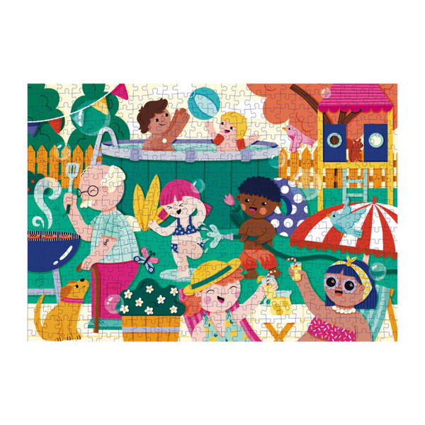 COLORFUL PEACH JIGSAW PUZZLE 500ピース Sunshine & Lemonade 500 Piece Puzzle – The Puzzle Nerds