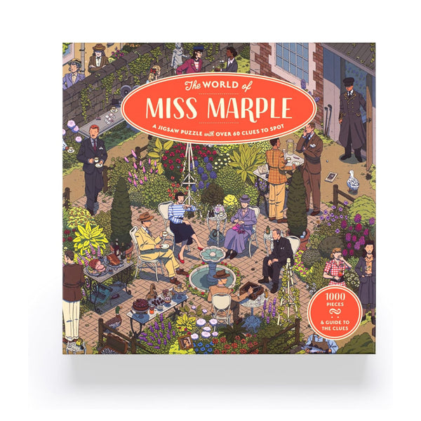 The World Of Miss Marple 1000 Piece Puzzle – The Puzzle Nerds