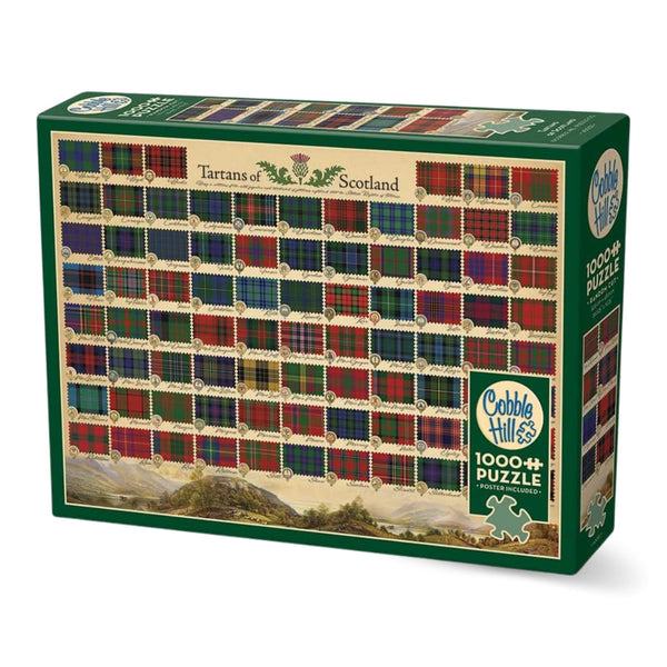 Tartans Of Scotland 1000 Piece Puzzle The Puzzle Nerds