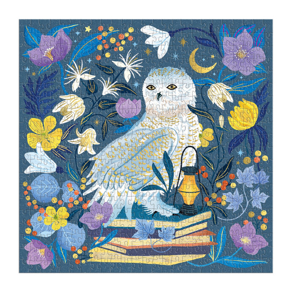 Celestial Owl 500 Piece Foil Puzzle – The Puzzle Nerds