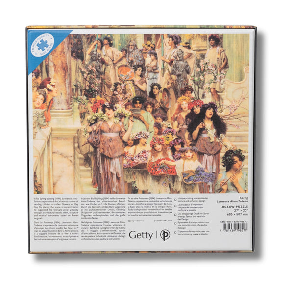 Spring Lawrence Alma-Tadema 1000 Piece Puzzle – The Puzzle Nerds