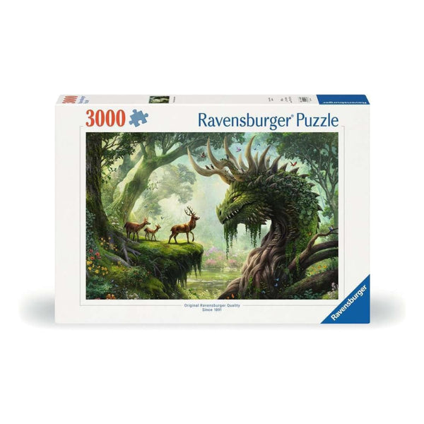 The Forest Dragon Awakes 3000 Piece Puzzle – The Puzzle Nerds