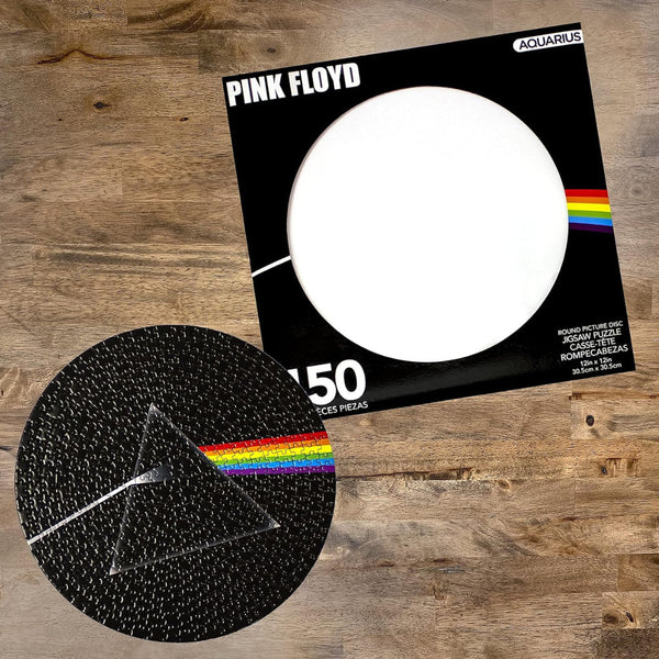Pink Floyd Dark Side Of The Moon 450 Piece Picture Disc Puzzle