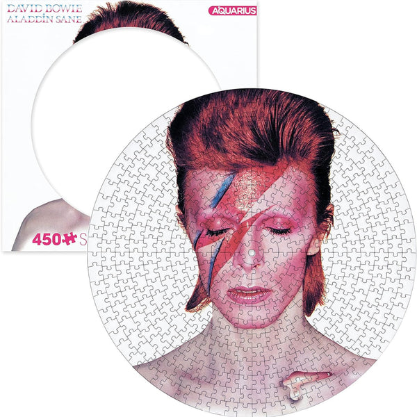 David Bowie Aladdin Sane 450 Piece Picture Disc Puzzle – The
