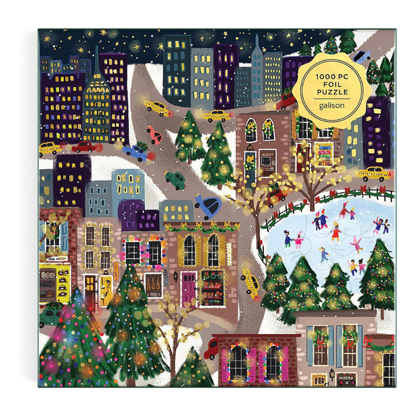 SparklingCity1000PieceFoilPuzz