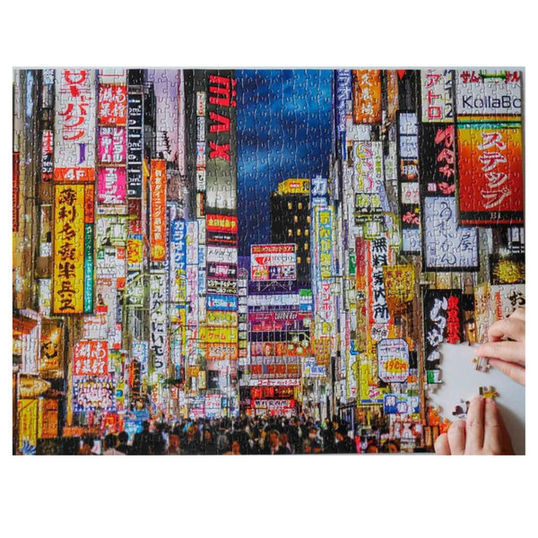 Tokyo By Night 1000 Piece Puzzle – The Puzzle Nerds