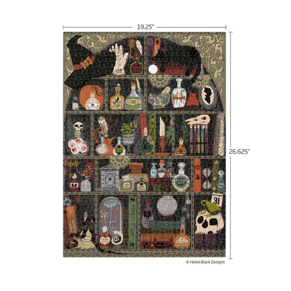 Agatha's Apothecary 1000 Piece Foil Puzzle – The Puzzle Nerds