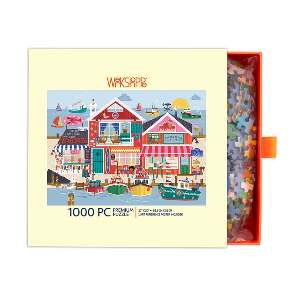 Blue Harbor 1000 Piece Puzzle – The Puzzle Nerds