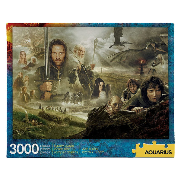 AQUARIUS Herr Der Ringe Gollum Puzzle – 500 Teile, 48x35 Cm, Offiziell Lizenziert