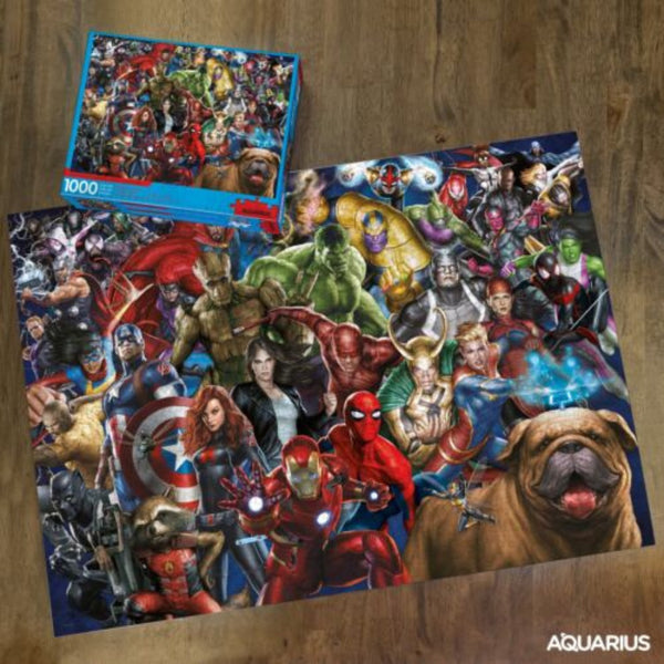 Marvel Cast 1000 Piece Puzzle – The Puzzle Nerds