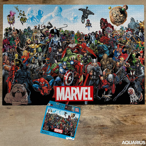 Marvel Cast 1000 Piece Puzzle – The Puzzle Nerds