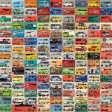 Eurographics - The VW Groovy Bus 2000 Piece Puzzle - The Puzzle Nerds