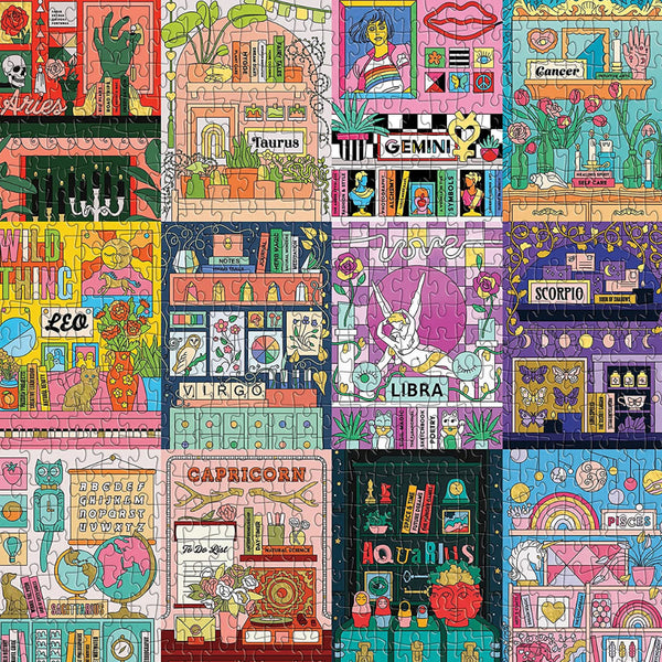 The House Of Puzzles – Großes 500-Teile-Puzzle „Willkommensausschuss“ – BIG 500 Serie – Hergestellt In Großbritannien