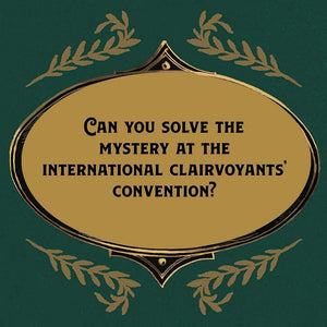 Murder Most Puzzling: The Clairvoyants' Convention 500 Piece Puzzle - The Puzzle Nerds