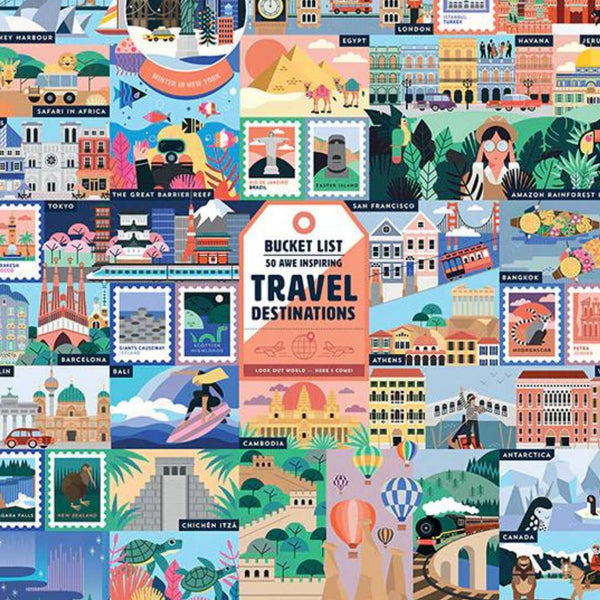 50 Piece Travel Puzzle Set