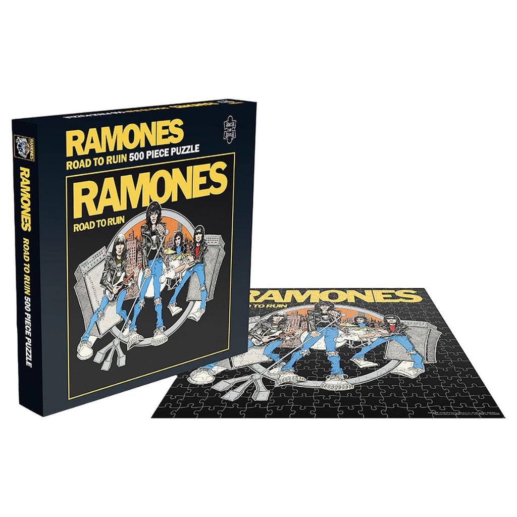 AQUARIUS - Ramones Road To Ruin 500 Piece Puzzle  - The Puzzle Nerds 