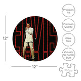 Aquarius - Elvis '68 Comeback 450 Piece Picture Disc Puzzle  - The Puzzle Nerds 