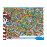 Aquarius - Where's Waldo Dinosaurs 1000 Piece  Puzzle - The Puzzle Nerds 