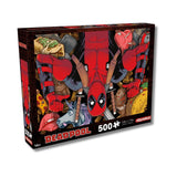 Aquarius Puzzles - Deadpool Collage 500 Piece Jigsaw Puzzle - The Puzzle Nerds 