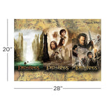 Aquarius Puzzles - Lord of The Rings Triptych 1000 Piece Puzzle - The Puzzle Nerds  