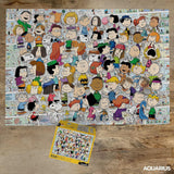 Aquarius Puzzles - Peanuts Cast 3000 Piece Puzzle - The Puzzle Nerds  