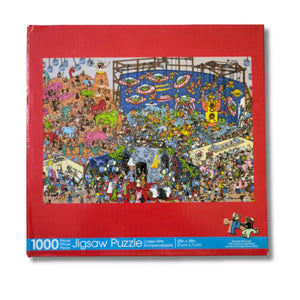 Aquarius Puzzles -Where's Waldo 1000 Piece Puzzle - The Puzzle Nerds  