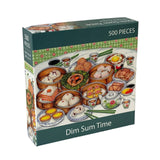 Arcadia Puzzles - Dim Sum Time 500 Piece Puzzle - The Puzzle Nerds 