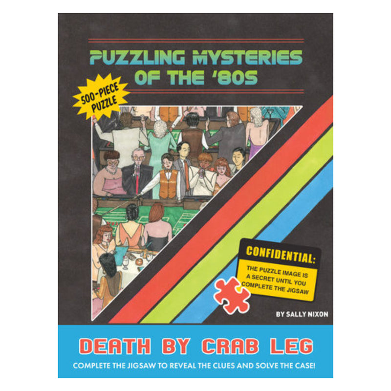 PUZZLE/38Beets：未開封CD Puzzling Mysteries Of The '80s Death By Crab Leg 500 Piece Puzzle