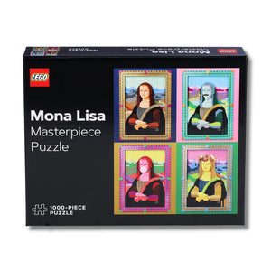 Chronicle Books Puzzles - LEGO Masterpiece Puzzle - Mona Lisa 1000 Piece Puzzle - The Puzzle Nerds  