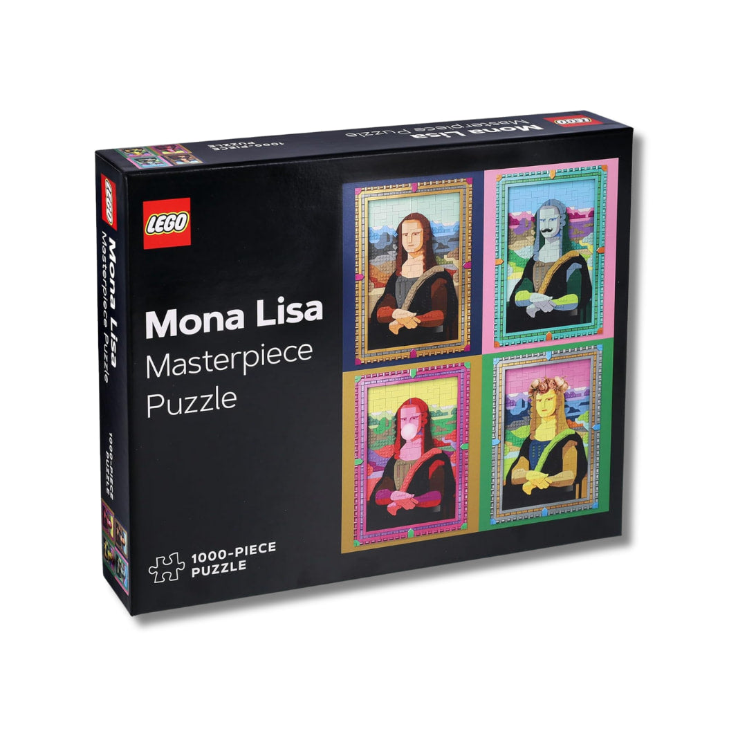 Chronicle Books Puzzles - LEGO Masterpiece Puzzle - Mona Lisa 1000 Piece Puzzle - The Puzzle Nerds  