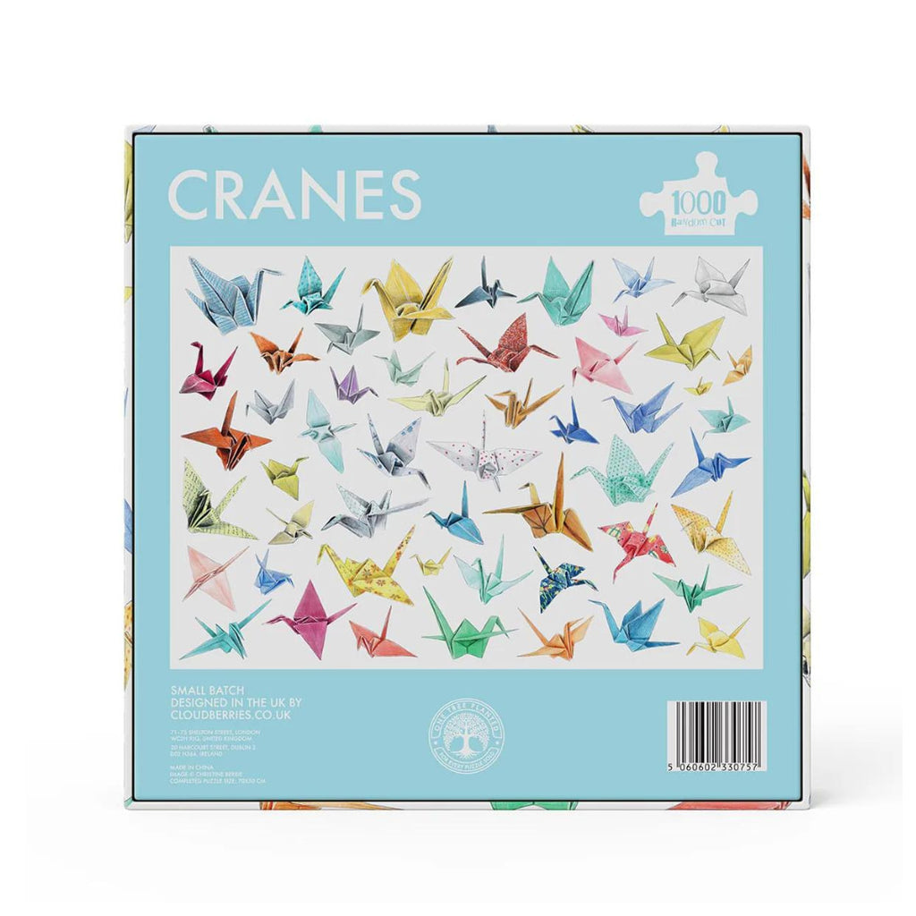 Cloudberries - Cranes 1000 Piece Puzzle - The Puzzle Nerds