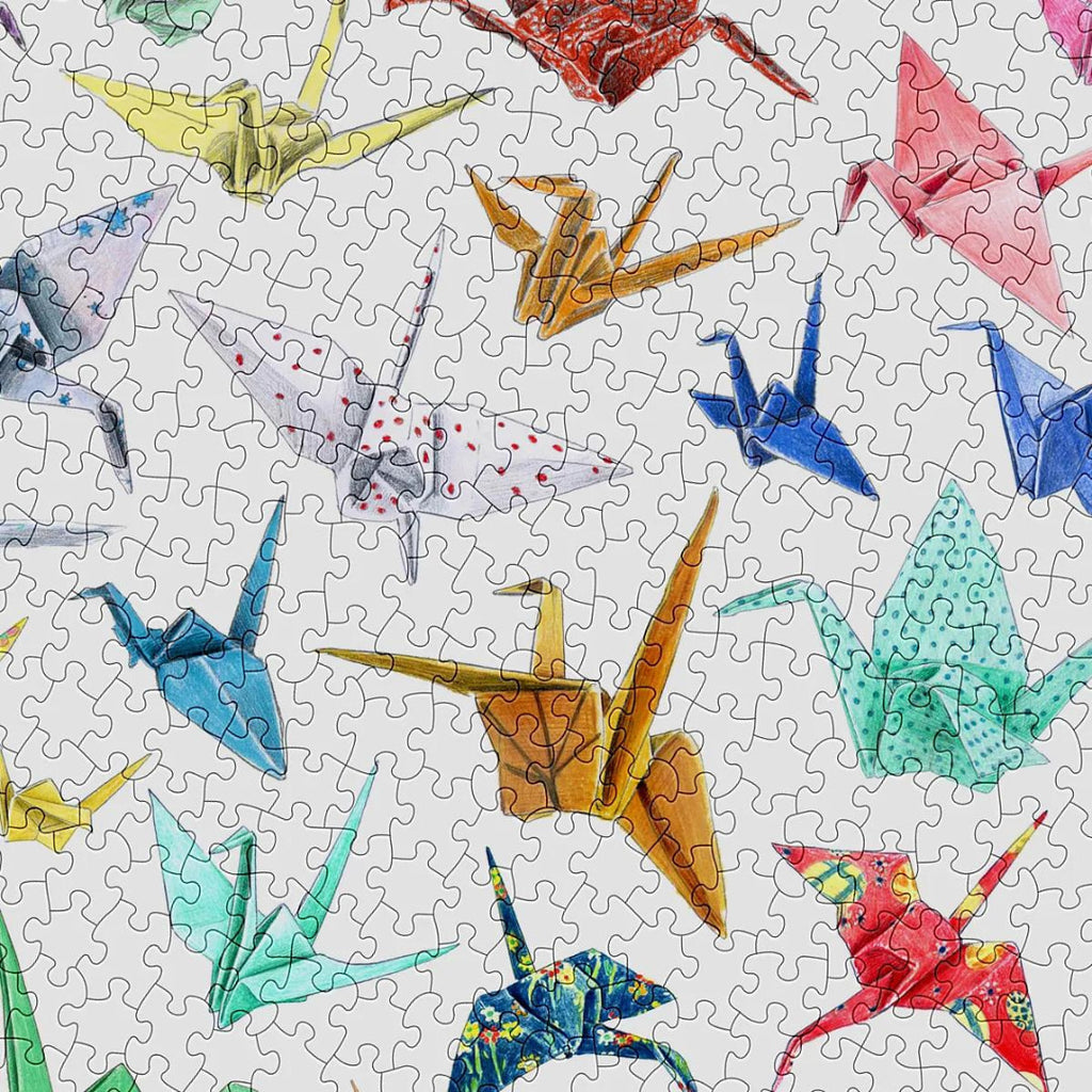 Cloudberries - Cranes 1000 Piece Puzzle - The Puzzle Nerds