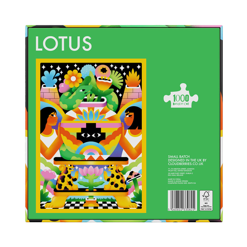 Lotus 1000 Piece Puzzle – The Puzzle Nerds
