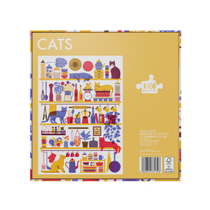 Cloudberries Puzzles - Cats 1000 Piece Puzzle - The Puzzle Nerds 