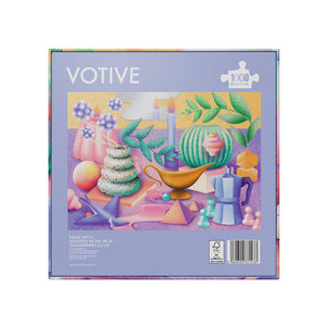 Cloudberries Puzzles  - Votive 1000 Piece Jigsaw Puzzle - The Puzzle Nerds 