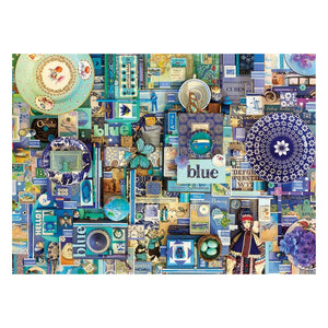Cobble Hill - Blue 1000 Piece Puzzle - The Puzzle Nerds  