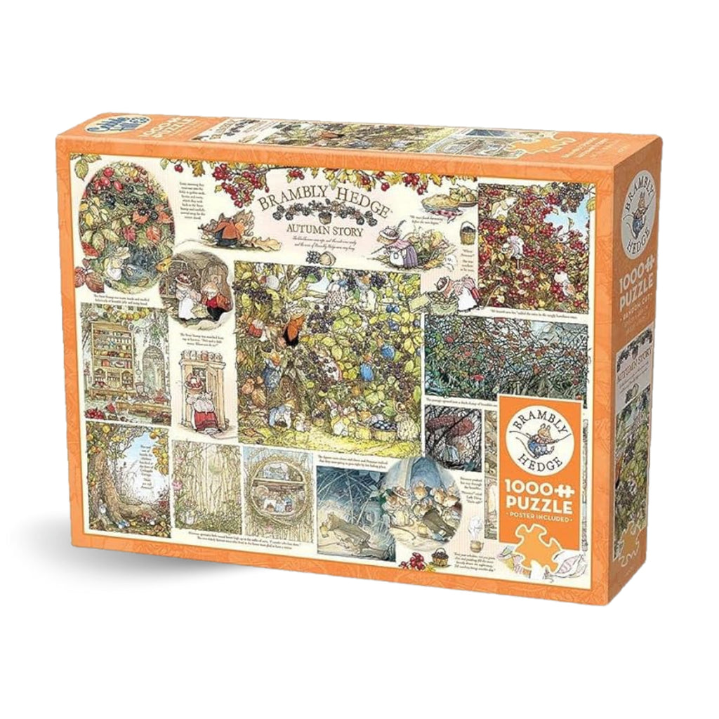 Cobble Hill - Brambly Hedge Autumn Story 1000 Piece Puzzle - The Puzzle Nerds 