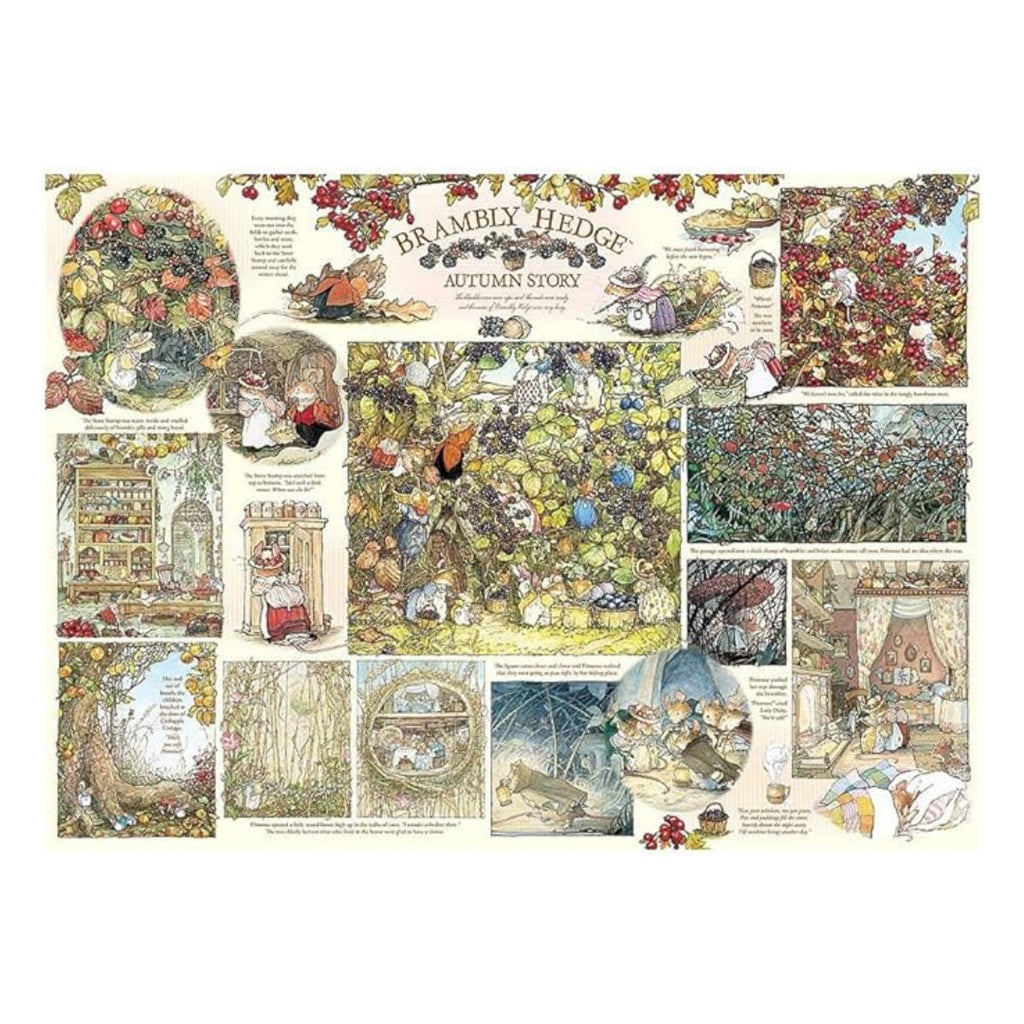 Brambly Hedge Autumn Story 1000 Piece Puzzle – The Puzzle Nerds