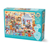 Cobble Hill - Cats And Dogs Museum 350 Piece Family Puzzle - The Puzzle Nerds  