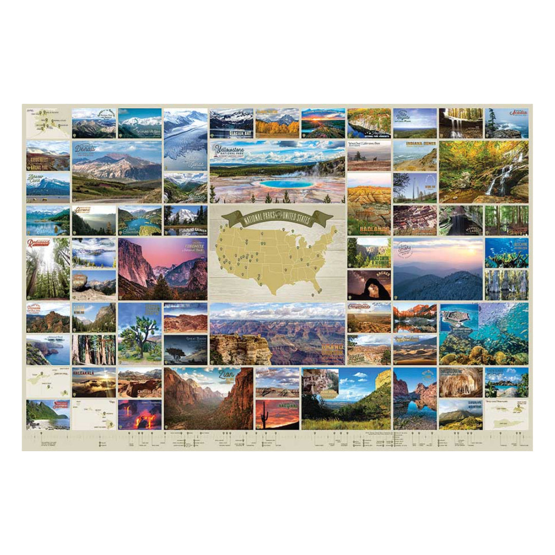 Cobble Hill - National Parks Of The United States 2000 Piece Puzzle - The Puzzle Nerds  