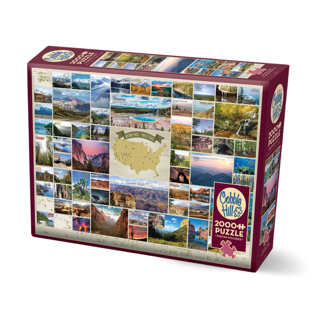 Cobble Hill - National Parks Of The United States 2000 Piece Puzzle - The Puzzle Nerds  