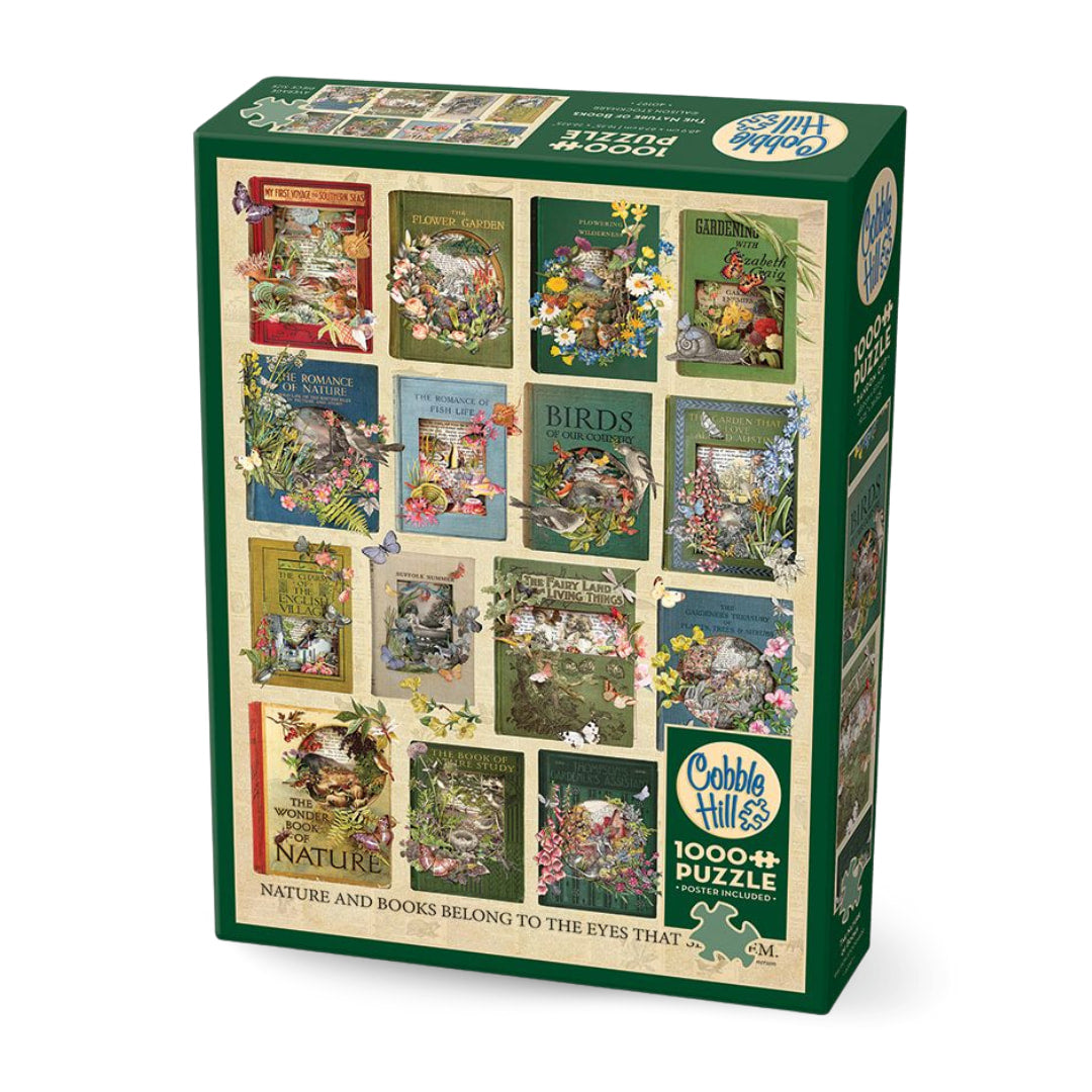 Cobble Hill - The Nature Of Books 1000 Piece Puzzle - The Puzzle Nerds 