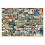 Cobble Hill Puzzle - 100 Famous Views Of Edo 2000 Piece Puzzle - The Puzzle Nerds 