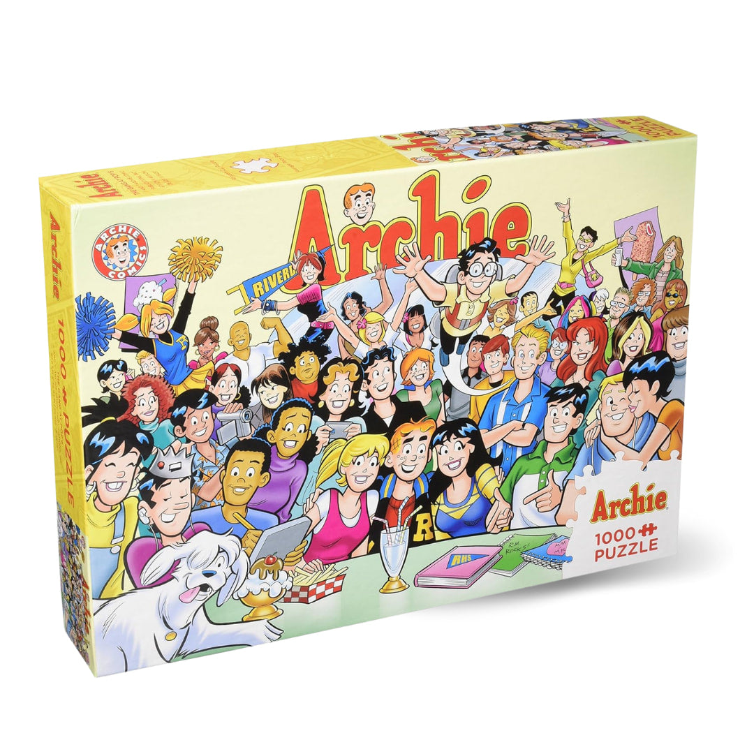 Cobble Hill Puzzle - Archie The Gang At Pop's 1000 Piece Puzzle - The Puzzle Nerds 
