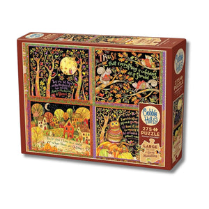 Cobble Hill Puzzles - Autumn Reflections Easy Handling 275 Piece Puzzle - The Puzzle Nerds  