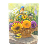 Cobble Hill Puzzles -Bluebird And Bouquet 35 Piece Tray Puzzle - The Puzzle Nerds  