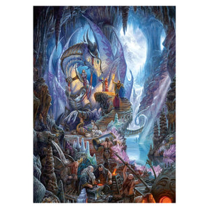 Cobble Hill Puzzles  - Dragonforge 1000 Piece Jigsaw Puzzle - The Puzzle Nerds 